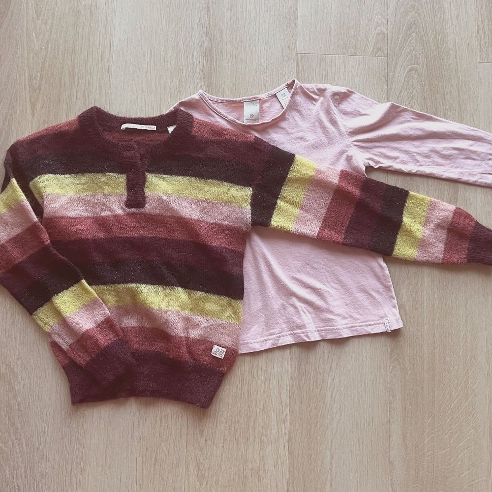 Scotch and Soda R'Belle Girls' Sweater Set Sz 6